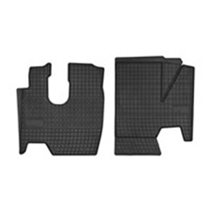 MAMMOOTH MMT A040 600782-95 - Rubber mats BASIC (rubber, 2 pcs, colour black) fits: MERCEDES ATEGO 01.98-10.04