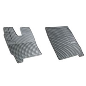 MAMMOOTH MMT A040 00992W2 - Rubber mats BASIC (rubber, 2 pcs, colour black, type 160) fits: IVECO EUROCARGO I-III 01.91-09.15