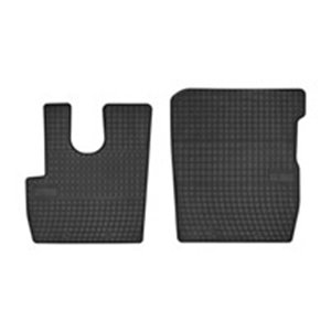 MAMMOOTH MMT A040 545989 - Rubber mats BASIC (rubber, set, 2 pcs, colour black) fits: DAF CF 05.13-