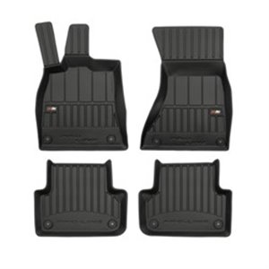 FROGUM FRG 3D408166 - Rubber mats proLine 3D (rubber / tpe, set, 4 pcs, colour black) fits: AUDI A5 06.07-01.17 Liftback