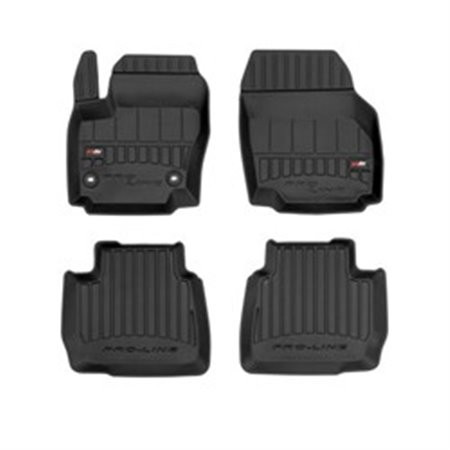 FROGUM FRG 3D408449 - Rubber mats proLine 3D (rubber / tpe, set, 4 pcs, colour black) fits: FORD MONDEO IV 03.07-01.15 Hatchback