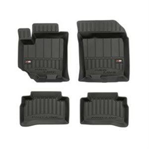 FROGUM FRG 3D407121 - Rubber mats proLine 3D (rubber / tpe, set, 4 pcs, colour black) fits: SUZUKI VITARA 02.15- Crossover