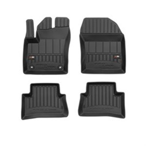 FROGUM FRG 3D407732 - Rubber mats proLine 3D (rubber / tpe, set, 4 pcs, colour black) fits: TOYOTA C-HR 10.16- SUV