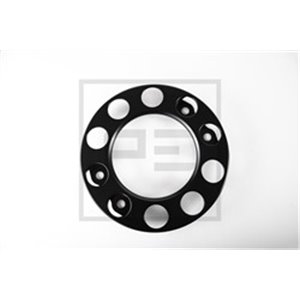 PETERS 017.202-10A - Wheel cap, material: steel,, black, number of holes: 10, diameter: 335mm, Empty (painted) fits: MERCEDES LP