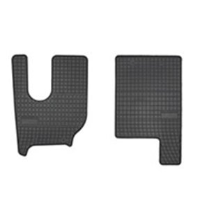 MAMMOOTH MMT A040 00982 - Rubber mats BASIC (rubber, set, 2 pcs, colour black) fits: RVI T 01.13-