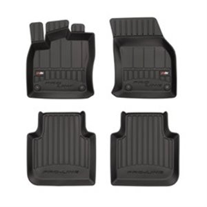 FROGUM FRG 3D407275 - Rubber mats proLine 3D (rubber / tpe, set, 4 pcs, colour black) fits: SEAT TARRACO; SKODA KODIAQ 10.16- SU