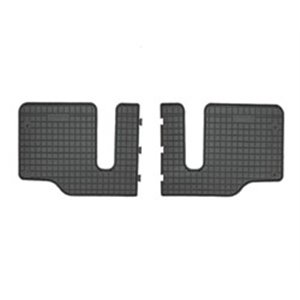 FROGUM MMT A040 8631 - Rubber mats BASIC (rubber, set, 2 pcs, colour black) fits: MAZDA 5 02.05-05.10 Minivan