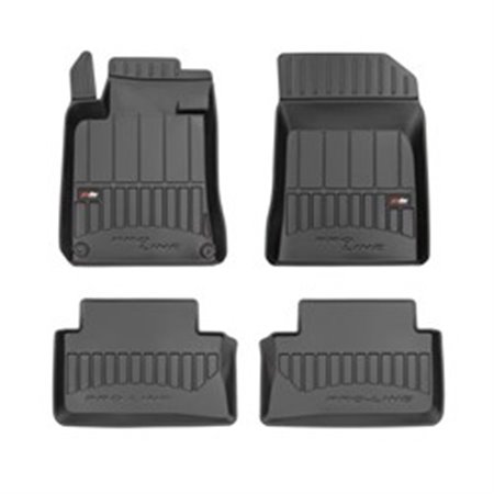 FROGUM FRG 3D408098 - Rubber mats proLine 3D (rubber / tpe, set, 4 pcs, colour black) fits: PEUGEOT 508 I 11.10-12.18 Saloon / S