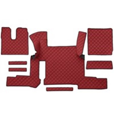 F-CORE FL49 RED Floor mat F CORE, on the whole floor, two drawers, quantity per s