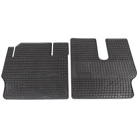 MAMMOOTH MMT A040 600071ZP - Rubber mats BASIC (rubber, 2 pcs, colour black, with support) fits: MAN F2000, F90 07.86-
