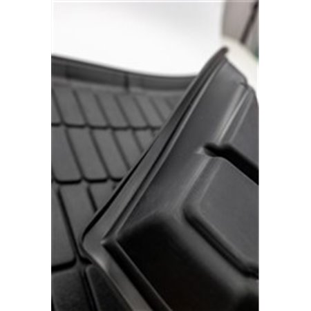 MMT A042 TM414082 Boot mat rear, material: TPE, 1 pcs, colour: Black fits: SKODA OC