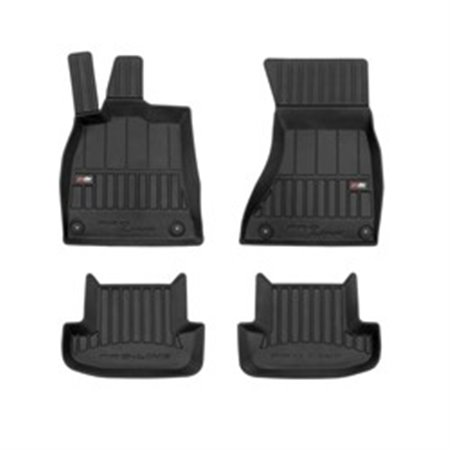 FROGUM FRG 3D407954 - Rubber mats proLine 3D (rubber / tpe, set, 4 pcs, colour black) fits: AUDI A5 06.07-01.17 Coupe
