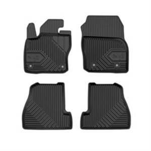 FROGUM FRG77425286 - Rubber mats No. 77 (front/rear, ultraflex dp, set, 4 pcs, colour black) fits: FORD FOCUS III; FORD USA FOCU