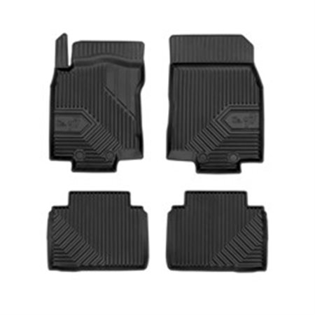 FROGUM FRG77409514 - Rubber mats No. 77 (front/rear, ultraflex dp, set, 4 pcs, colour black)