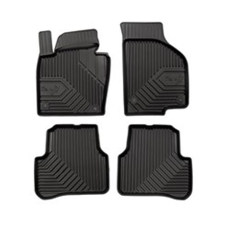 FROGUM FRG77407077 - Rubber mats No. 77 (front/rear, ultraflex dp, set, 4 pcs, colour black) fits: VW CC B7, PASSAT ALLTRACK B7,
