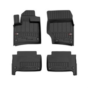 FROGUM FRG 3D407442 - Rubber mats proLine 3D (rubber / tpe, set, 4 pcs, colour black) fits: AUDI Q7 03.06-08.15 SUV