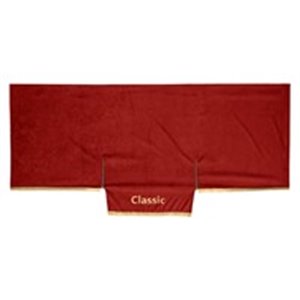 F-CORE RK01 RED Bedcovers (red, line: classic, material velours, series CLASSIC) 