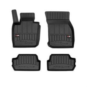 FROGUM FRG 3D408661 - Rubber mats proLine 3D (rubber / tpe, set, 4 pcs, colour black) fits: MINI (F56) 12.13- Hatchback
