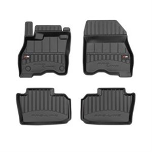 FROGUM FRG 3D408876 - Rubber mats proLine 3D (rubber / tpe, set, 4 pcs, colour black) fits: NISSAN LEAF 08.17- Hatchback