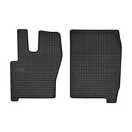 MAMMOOTH MMT A040 600991 - Rubber mats BASIC (rubber, 2 pcs, colour black, type 120) fits: IVECO EUROCARGO I-III 01.91-09.15