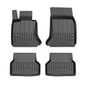 FROGUM FRG 3D407800 - Rubber mats proLine 3D (rubber / tpe, set, 4 pcs, colour black) fits: BMW 5 (E60), 5 (E61) 12.01-12.10 Sal