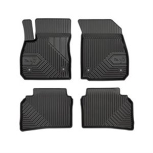 FROGUM FRG77407510 - Rubber mats No. 77 (front/rear, ultraflex dp, set, 4 pcs, colour black) fits: OPEL INSIGNIA B, INSIGNIA B C