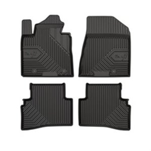 FROGUM FRG77407138 - Rubber mats No. 77 (front/rear, ultraflex dp, set, 4 pcs, colour black) fits: HYUNDAI TUCSON; KIA SPORTAGE 