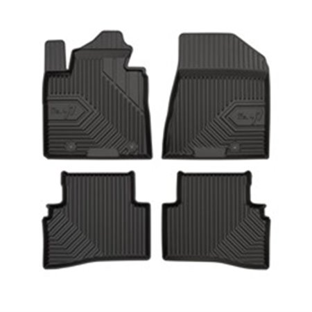 FROGUM FRG77407138 - Rubber mats No. 77 (front/rear, ultraflex dp, set, 4 pcs, colour black) fits: HYUNDAI TUCSON KIA SPORTAGE 
