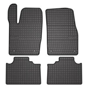 FROGUM MMT A040 401792 - Rubber mats BASIC (front/rear, rubber, set, 4 pcs, colour black) fits: JEEP GRAND CHEROKEE IV 11.10- SU