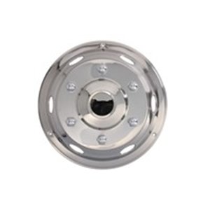 CLAMP CL17.5HF-COV EX.LX - Wheel cap front, material: stainless steel,, rim diameter: 17,5inch, Embossed (with covers)