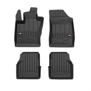 FROGUM FRG 3D408692 - Rubber mats proLine 3D (rubber / tpe, set, 4 pcs, colour black) fits: JEEP COMPASS 03.17- SUV