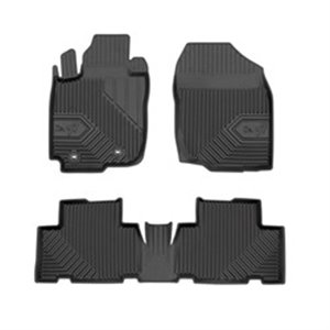 FROGUM FRG77409613 - Rubber mats No. 77 (front/rear, ultraflex dp, set, 4 pcs, colour black) fits: SKODA KAMIQ 07.19-