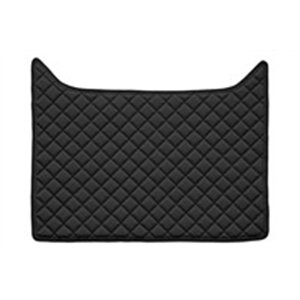 F-CORE FZ08 BLACK - Floor mat F-CORE, for central tunnel, quantity per set 1 szt. (material - eco-leather quilted, colour - blac