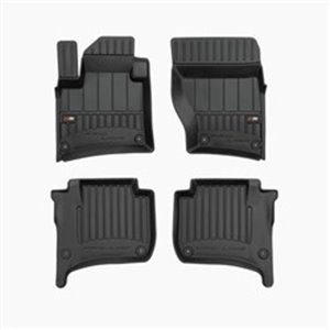 FROGUM FRG 3D407671 - Rubber mats proLine 3D (rubber / tpe, set, 4 pcs, colour black) fits: PORSCHE CAYENNE; VW TOUAREG 01.10- S