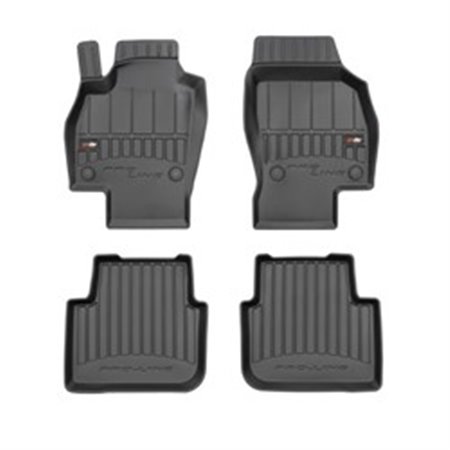 FROGUM FRG 3D408906 - Rubber mats proLine 3D (rubber / tpe, set, 4 pcs, colour black) fits: SKODA SCALA 02.19- Hatchback