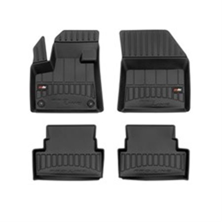 FROGUM FRG 3D407947 - Rubber mats proLine 3D (rubber / tpe, set, 4 pcs, colour black) fits: OPEL GRANDLAND / GRANDLAND X 06.17- 