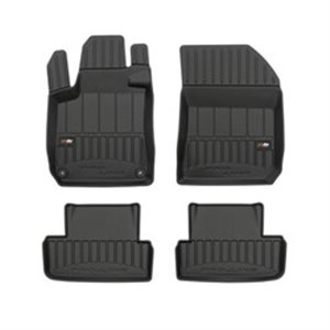 FROGUM FRG 3D409026 - Rubber mats proLine 3D (rubber / tpe, set, 4 pcs, colour black) fits: PEUGEOT 308 II 09.13-06.21 Hatchback