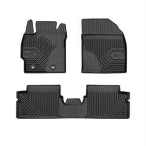FROGUM FRG77408708 - Rubber mats No. 77 (front/rear, ultraflex dp, set, 3 pcs, colour black) fits: TOYOTA AURIS, COROLLA 10.06-0