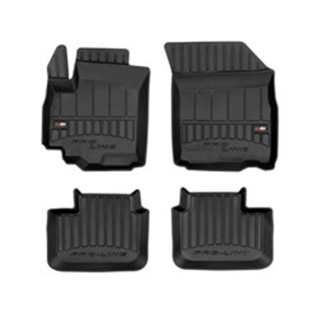 FROGUM FRG 3D407961 - Rubber mats proLine 3D (rubber / tpe, set, 4 pcs, colour black) fits: SUZUKI SX4 06.06- Hatchback