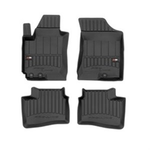 FROGUM FRG 3D408296 - Rubber mats proLine 3D (rubber / tpe, set, 4 pcs, colour black) fits: HYUNDAI I30 10.07-11.11 Hatchback