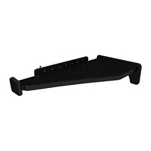 F-CORE FT10 BLACK - Cabin shelf (LED panel, white light; middle, middle, colour: black, series: ELEGANCE) fits: MERCEDES ACTROS 