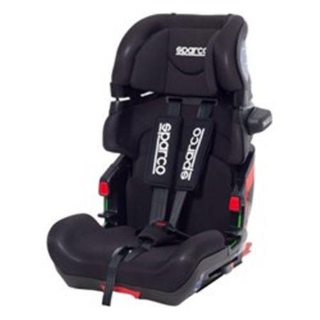 SPARCO SPRO 800IBK - Car seat ECE R129 (I-SIZE), 76-150 cm., Black, ISOFIX