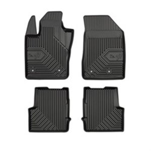 FROGUM FRG77408494 - Rubber mats No. 77 (front/rear, ultraflex dp, set, 4 pcs, colour black) fits: FIAT 500X; JEEP RENEGADE 07.1