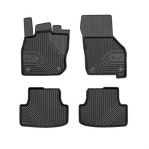 FROGUM FRG77425002 - Rubber mats No. 77 (front/rear, ultraflex dp, set, 4 pcs, colour black) fits: VW GOLF VIII 07.20-