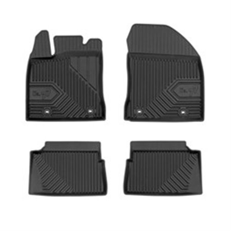 FROGUM FRG77409125 - Rubber mats No. 77 (front/rear, ultraflex dp, set, 4 pcs, colour black) fits: LEXUS CT 12.10-