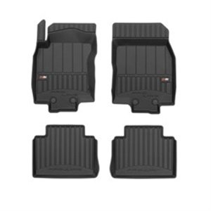 FROGUM FRG 3D409514 - Rubber mats proLine 3D (rubber / tpe, set, 4 pcs, colour black) fits: NISSAN X-TRAIL III 04.14- SUV