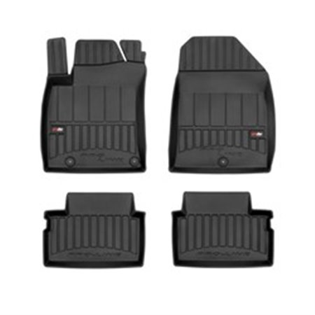 FROGUM FRG 3D409521 - Rubber mats proLine 3D (rubber / tpe, set, 4 pcs, colour black) fits: HYUNDAI I30 11.16- Hatchback / Liftb