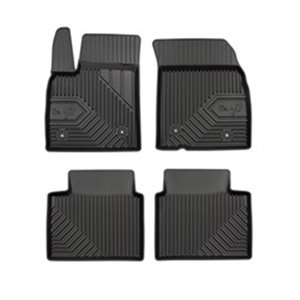 FROGUM FRG77407640 - Rubber mats No. 77 (front/rear, ultraflex dp, set, 4 pcs, colour black) fits: FORD FOCUS IV 01.18-