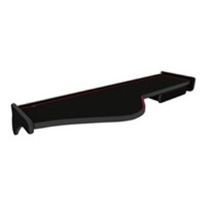 F-CORE PK07 RED - Cabin shelf (extra drawer under table top; long, double, with a drawer, colour: red, series: CLASSIC) fits: VO