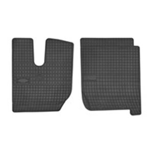 MAMMOOTH MMT A040 600098WK - Rubber mats BASIC (rubber, 2 pcs, colour black, narrow cab) fits: IVECO STRALIS I 02.02-